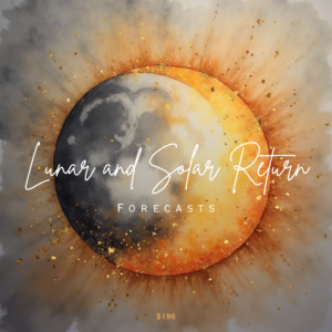 Lunar and Solar Return Forecasts